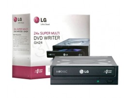 LG 24X SATA None Lightscribe DVD Writer